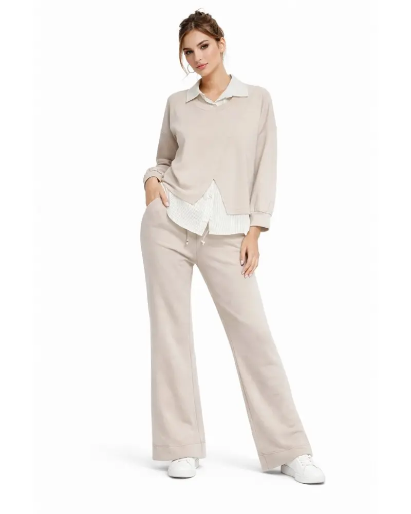 Σετ Διπλής Όψης Layer Look μπλούζα & παντελόνα
