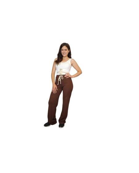 Casual σετ “Norelia” με παντελόνι και crop top