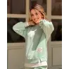 Σετ φούτερ και παντελόνι minimal athleisure