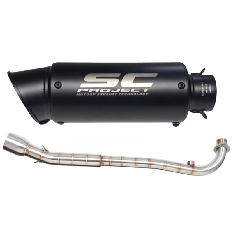 Εξάτμιση Ολόσωμη SCproject GP Φ35-Φ51 για Sym VF125