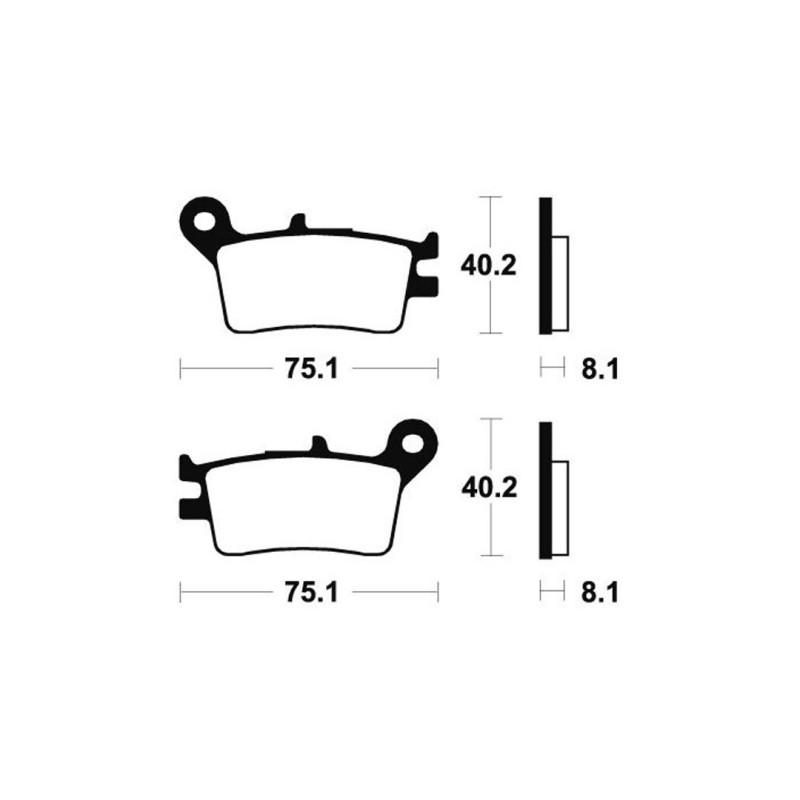 Τακάκια MA129 BENDIX