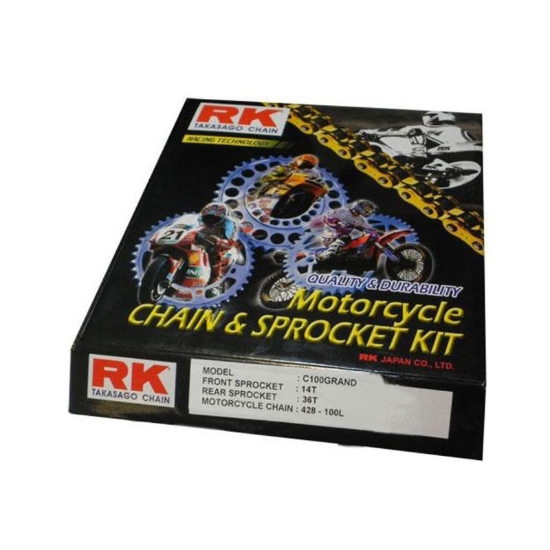 Σετ Γρανάζια Αλυσίδα RK για Honda Astrea C100