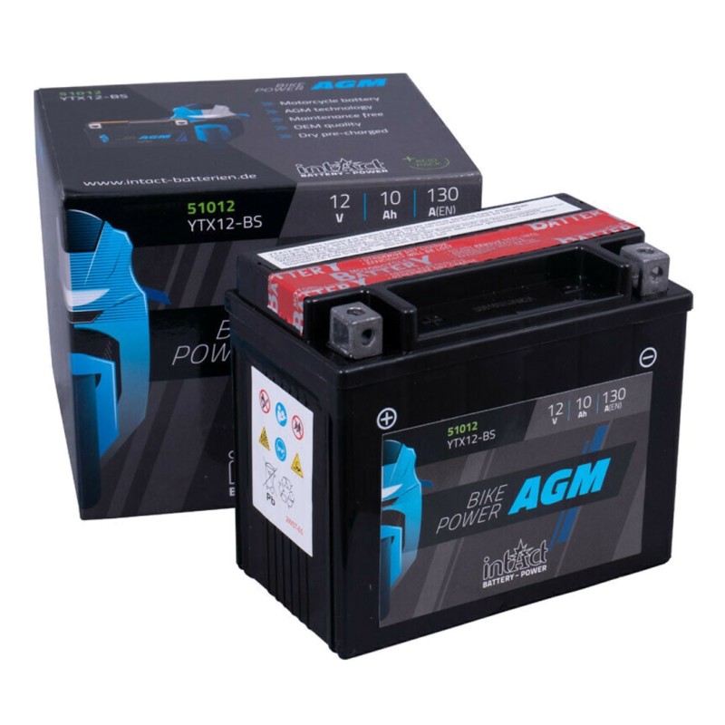 Μπαταρία INTACT YTX12-BS AGM