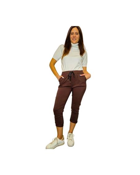 Plus Size pants with elastic and drawstring