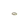 Modern Ring in Gold & Silver