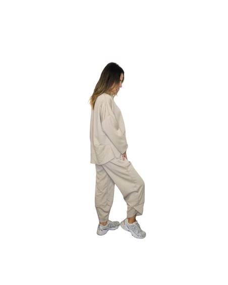 Sweatshirt set with buggy pants