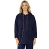 Hoodie with Leopard Lining